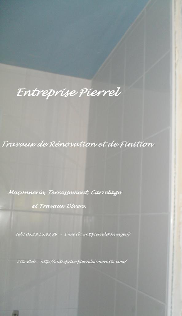 Faiences - Entreprise Pierrel - 88100 Taintrux. Tél 03.29.55.42.99.