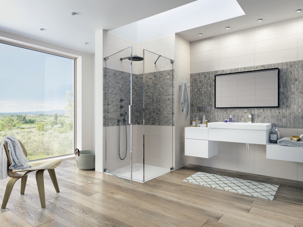 Installation de paroi de douche - Entreprise Pierrel 88100 Taintrux (38)